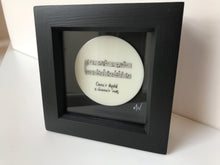 Load image into Gallery viewer, Framed Porcelain Plaque &quot;Canu&#39;r Dydd a Chanu&#39;r Nos&quot; - Meinir Wyn
