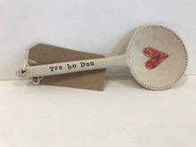 Load image into Gallery viewer, Ceramic Love Spoon
