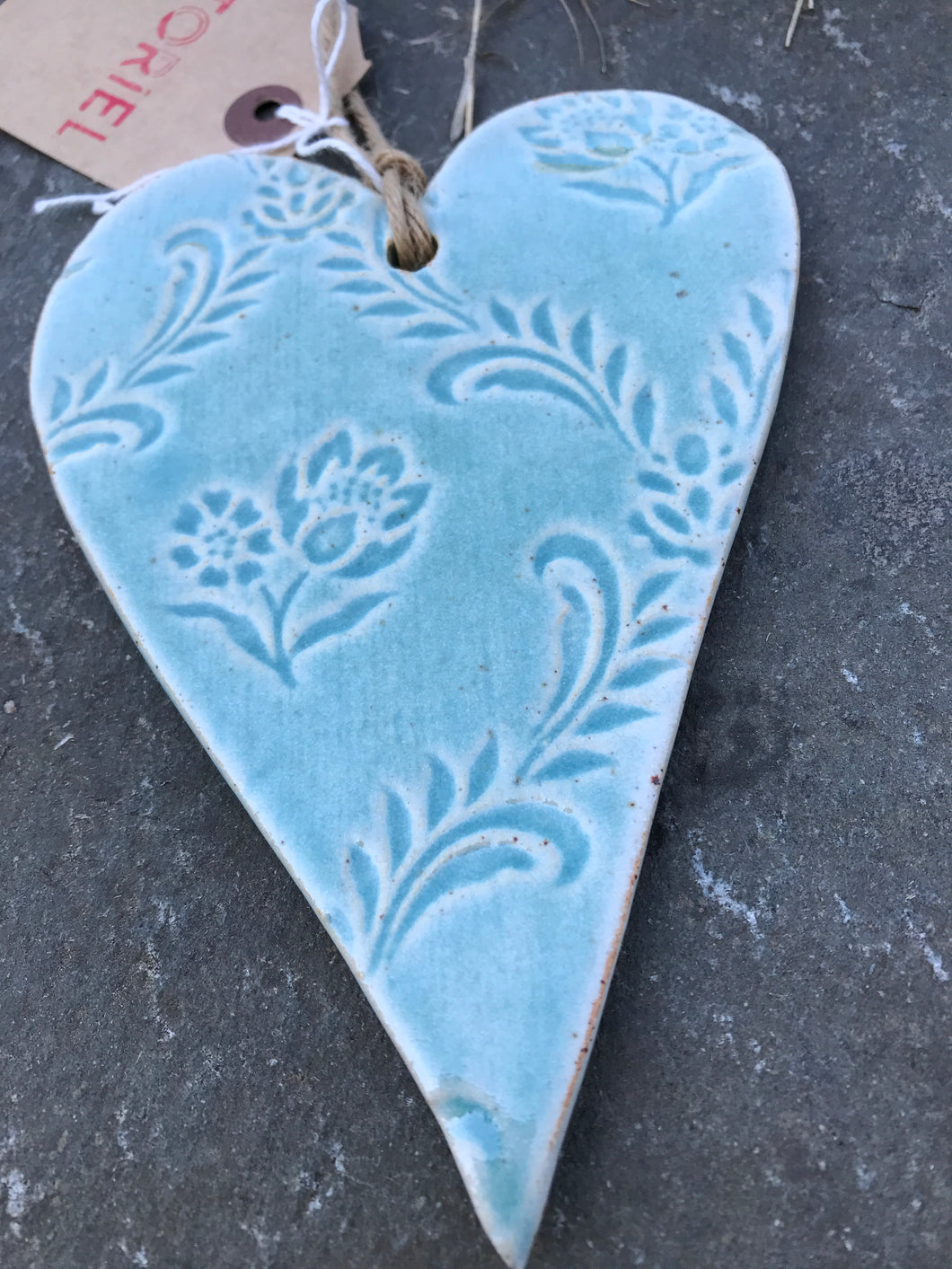 Ceramic Hanging Heart